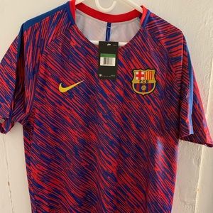 Barcelona FC Training Jersey Men’s Size XL